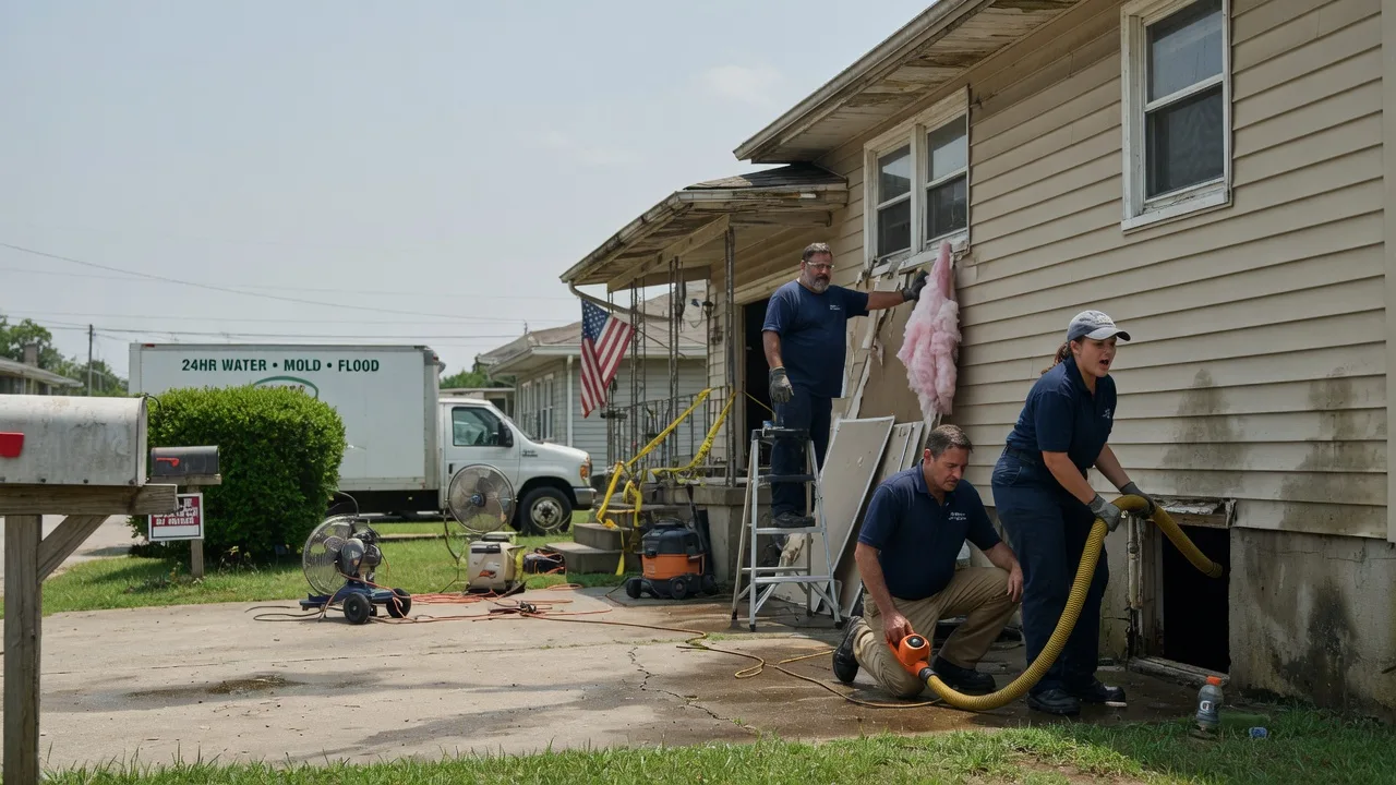 Water Damage Repair in Fort Towson, OK near me